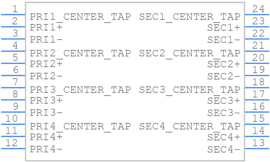 G2497CG - Mentech - PCB symbol