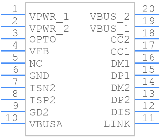XPD767 - FM Industries - PCB symbol