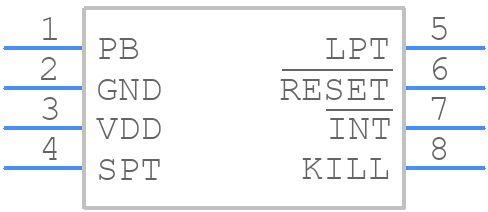 TPS3424C11EF2ADRLR - Texas Instruments - PCB symbol