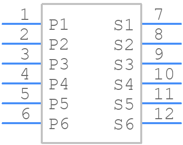 EER28/28-12P - FDK - PCB symbol