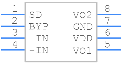 MD8002A - Sunrom - PCB symbol