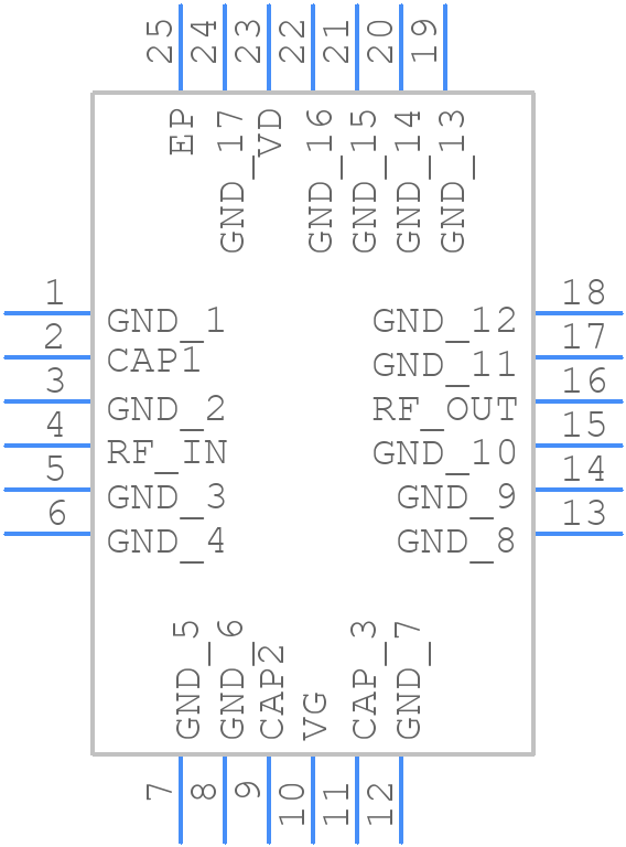 AMM-7473PSM - Marki Microwave - PCB symbol