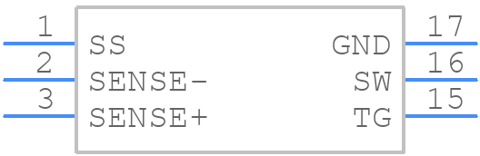 TLI5572AE08E1E0001XTSA1 - Infineon - PCB symbol