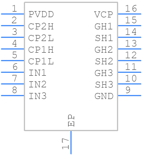 NSD3661-Q1HTSPR - NOVOSENSE - PCB symbol