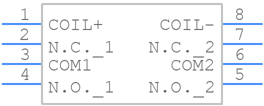 G6K-2F-Y5VDC - OMRON Electronics - PCB symbol