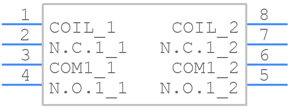 HF115F/012-1Z3B - Hongfa - PCB symbol