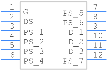 STO65N033M9 - STMicroelectronics - PCB symbol