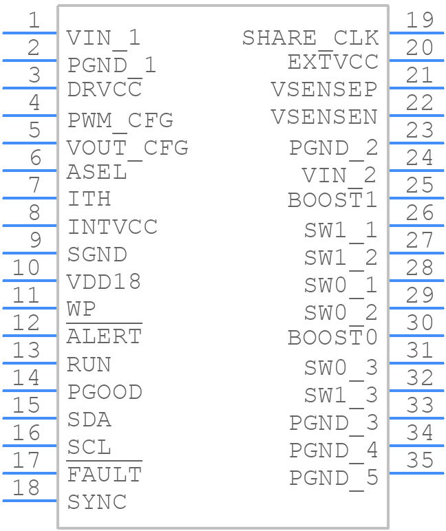 LT7176PRV-1#TRPBF - Analog Devices - PCB symbol