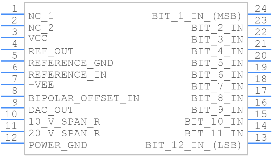 5962-9689202VJA - Analog Devices - PCB symbol
