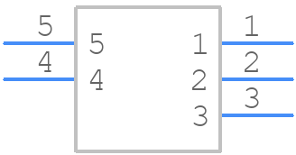 S3B-ZR-SM4A-TF-LF - JST (JAPAN SOLDERLESS TERMINALS) - PCB symbol