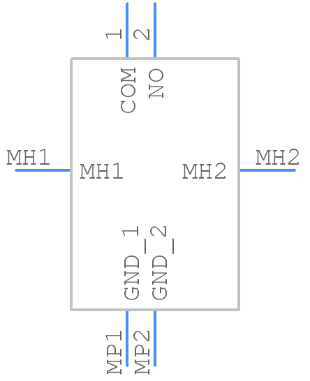 TAC-31N-V-T/R - Diptronics - PCB symbol
