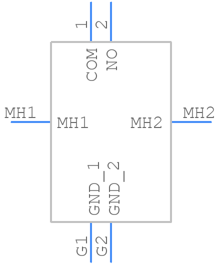 TAC-32W-V-T/R - Diptronics - PCB symbol