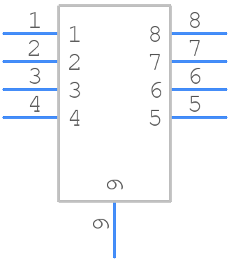 LT5400BHMS8E-1#PBF - Analog Devices - PCB symbol