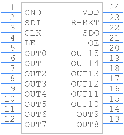 STP16CPS05MTR - STMicroelectronics - PCB symbol