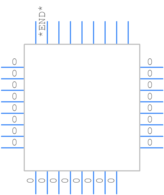 MCP16503T-E/S8B - Microchip - PCB symbol