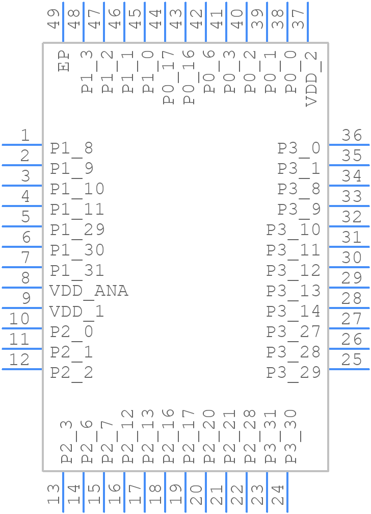 MCXC162VFT - NXP - PCB symbol