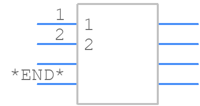 TA0727B - TAI-SAW Technology - PCB symbol