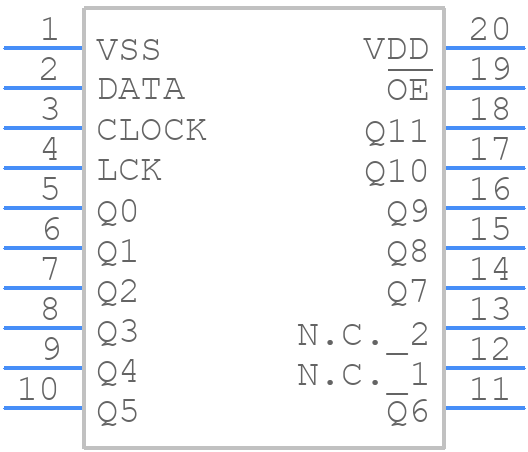 BU2092FV-E2 - ROHM Semiconductor - PCB symbol