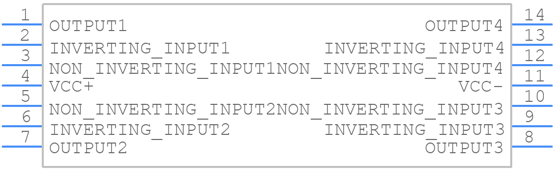 TSH114IDT - STMicroelectronics - PCB symbol