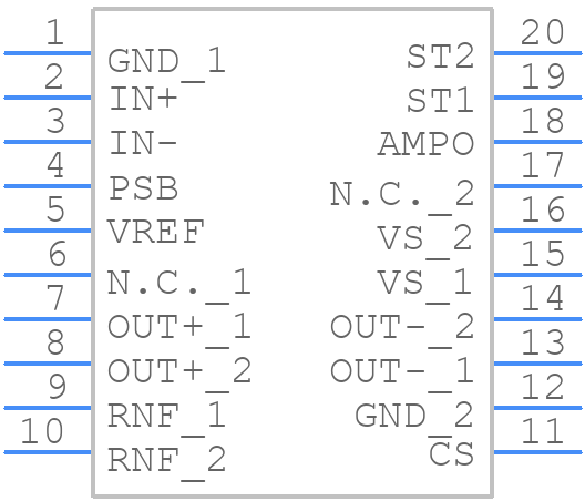 BD16912EFV-CE2 - ROHM Semiconductor - PCB symbol