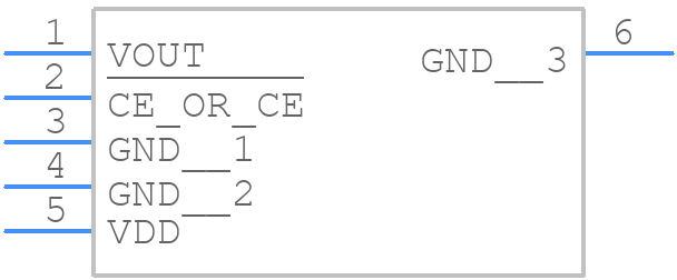 R1171J331D-T1-F - Ricoh - PCB symbol
