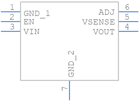 LDO40LPU50RY - STMicroelectronics - PCB symbol