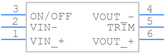 SSTW001A3B41-SRZ - OmniOn Power - PCB symbol