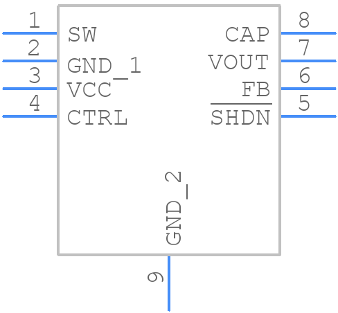 LT3494EDDB#TRPBF - Analog Devices - PCB symbol
