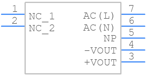 AA04S0500A - Delta Electronics - PCB symbol