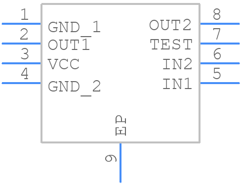 BD62130AEFJ-E2 - ROHM Semiconductor - PCB symbol