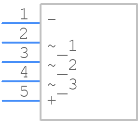 DBI25-16A - Diotec - PCB symbol