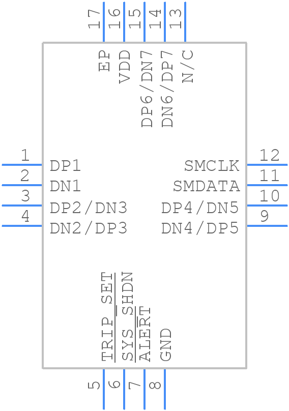 EMC1428-1-AP-TR - Microchip - PCB symbol