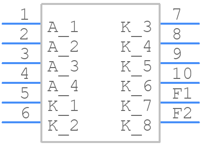 V10K100DUHM3/H - Vishay - PCB symbol