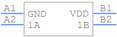 FSA515UCX - onsemi - PCB symbol