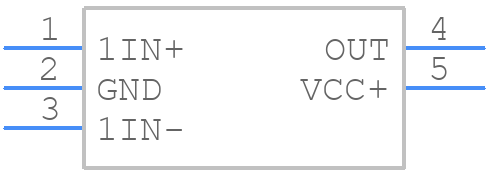 LMV331IDCKTG4 - Texas Instruments - PCB symbol