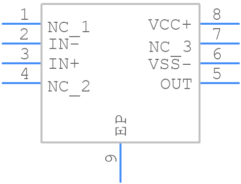 TS3011IYQ3T - STMicroelectronics - PCB symbol