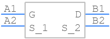 PMCM4401VNEZ - Nexperia - PCB symbol