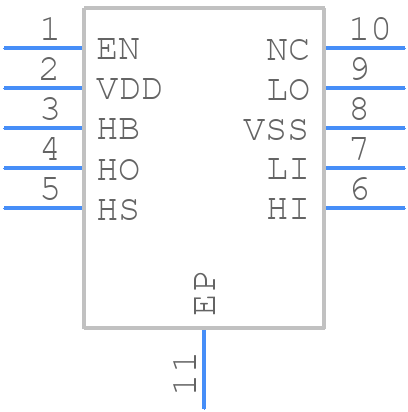MIC4605-1YMT-TR - Microchip - PCB symbol