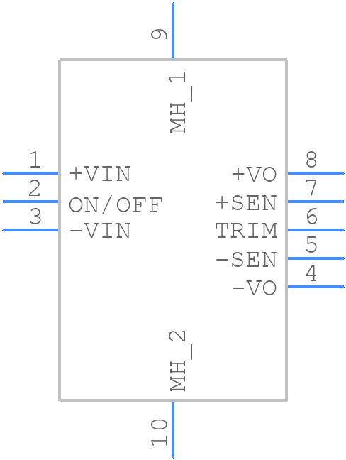 CQB150-300S15 - Cincon - PCB symbol