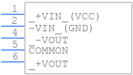 TBA 2-2423 - Traco Power - PCB symbol