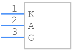 2N6073AG - onsemi - PCB symbol