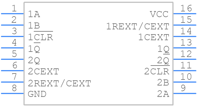 SN74130N - Texas Instruments - PCB symbol