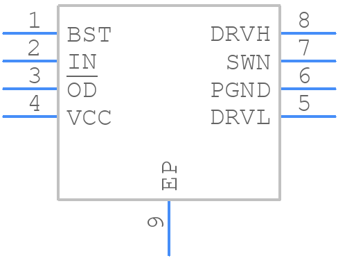 ADP3110AKCPZ-RL - onsemi - PCB symbol