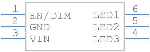 CAT4003BTD-GT3 - onsemi - PCB symbol