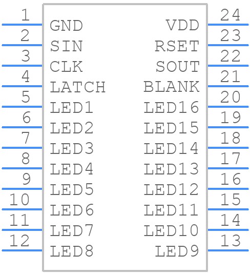 CAT4016Y-T2 - onsemi - PCB symbol