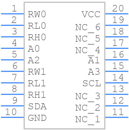 CAT5221WI-50-T1 - onsemi - PCB symbol