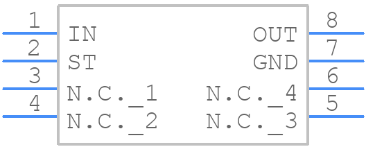 BV1LC105FJ-CE2 - ROHM Semiconductor - PCB symbol