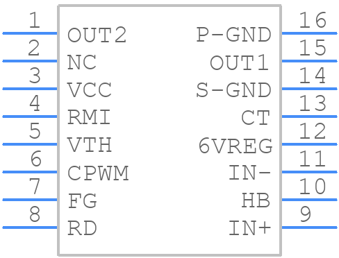 LB11961V-TLM-H - onsemi - PCB symbol