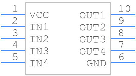 LB1948MC-AH - onsemi - PCB symbol