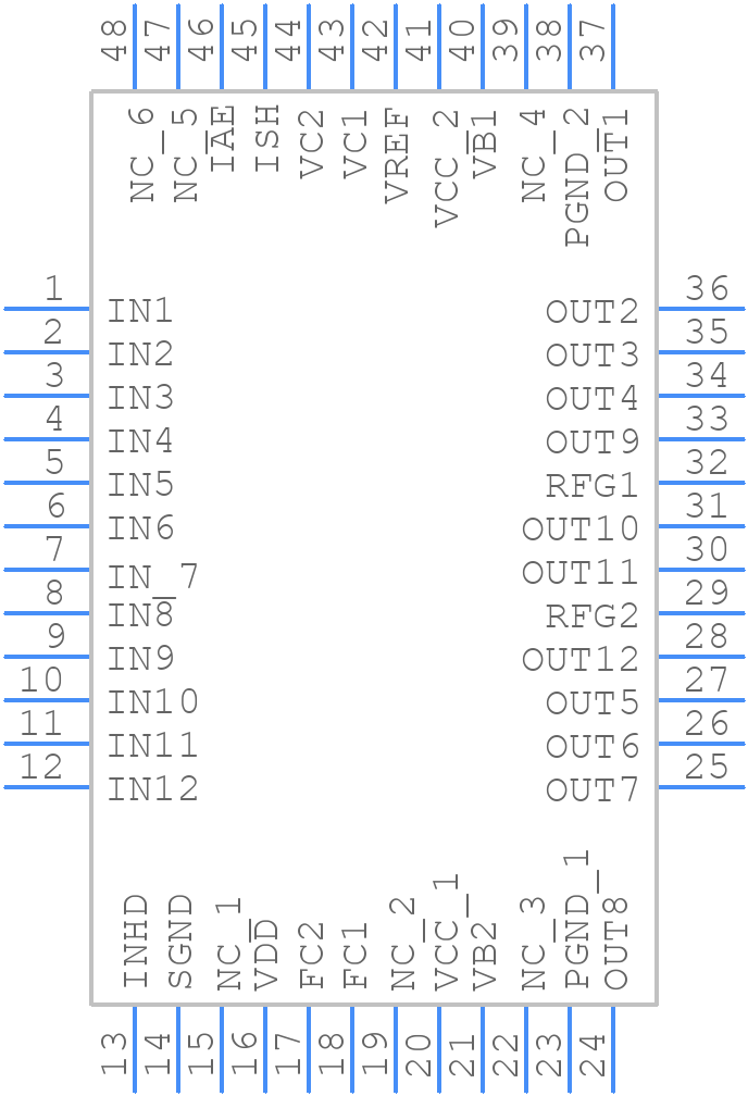 LB8649W-TBM-E - onsemi - PCB symbol